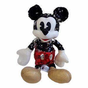 Disney Sequin Plush Mickey Mouse 17"
